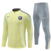 Club América Training Sweatshirts Quarter-zip 2024-25 Gelbe Für Kinder